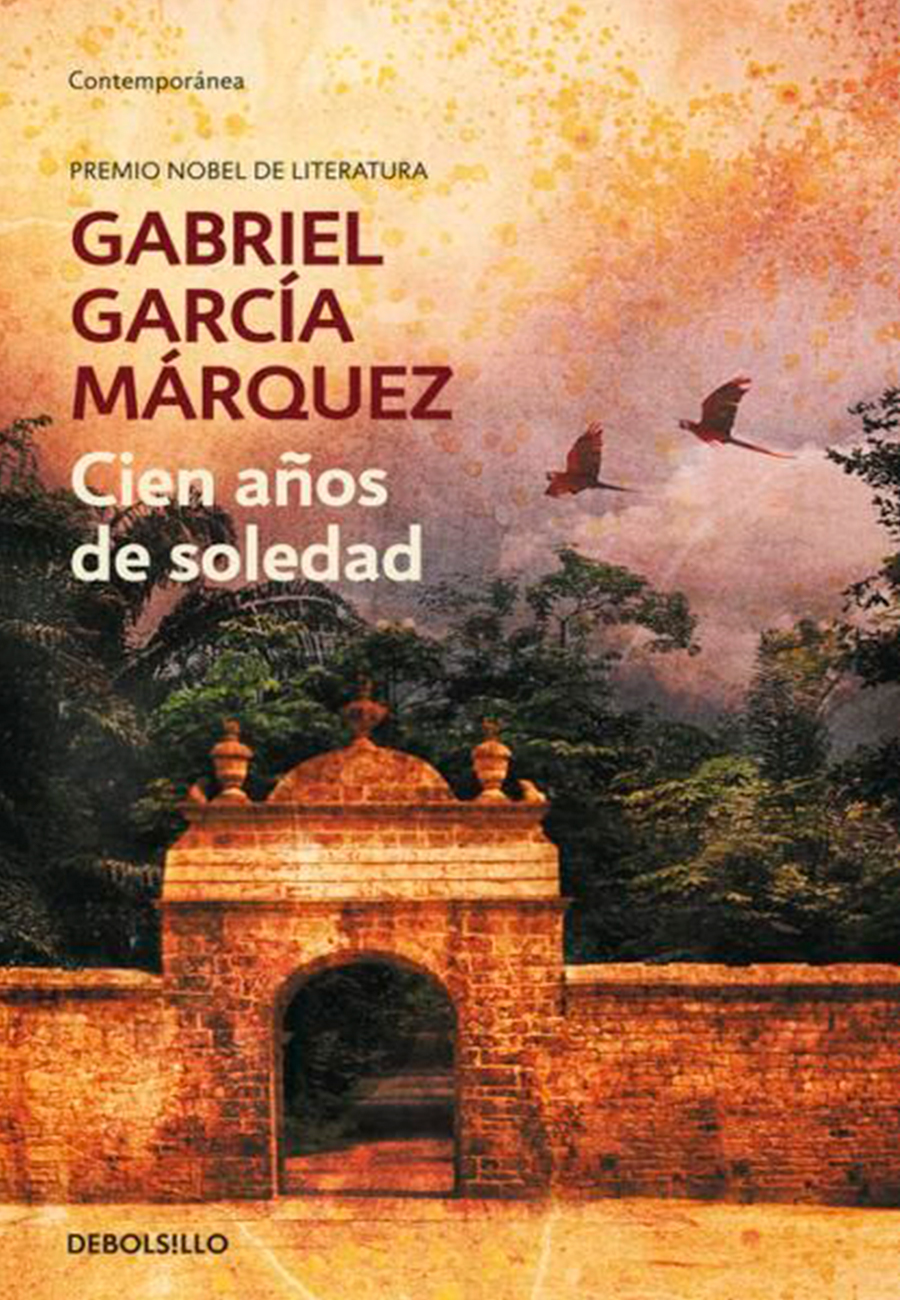 Portada 100 AÑOS DE SOLEDAD- Gabriel García Márquez
